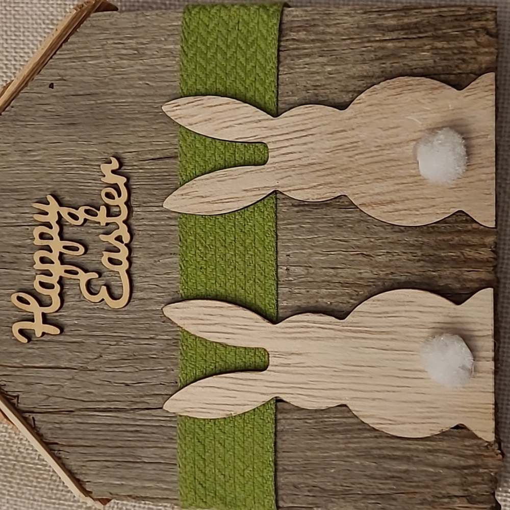 Rustic  Handmade house - happy Easter - Picture 4 of 4